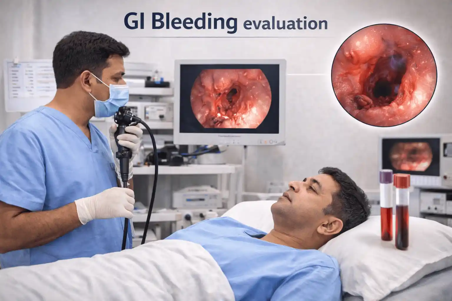 GI bleeding evaluation